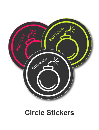 Cheap Custom Circle Stickers